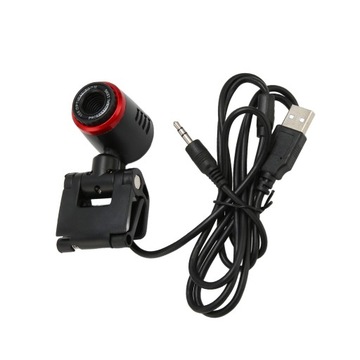 ВЕБ-КАМЕРА С МИКРОФОНОМ, HD USB