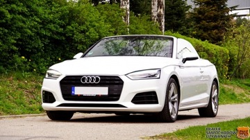 Audi A5 II Cabrio 2.0 TDI 190KM 2018 Audi A5 Cabrio 2.0 TDI S-Tronic - Raty Gwarancja