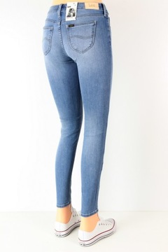 LEE SCARLETT low SKINNY JEANSY SPODNIE _ W24 L31