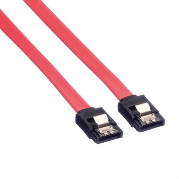 Кабель SATA 6,0 Гбит/с с защелкой 1м