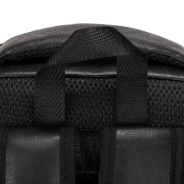 МУЖСКОЙ РЮКЗАК ДЛЯ НОУТБУКА ГОРОД ШКОЛА USB РАБОТА ЭКОКОЖА