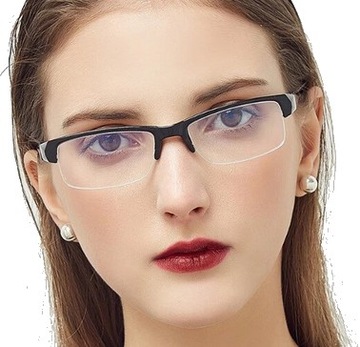 OKULARY KOREKCYJNE kujonki eleganckie MINUSY -3