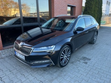 Skoda Superb III Kombi Facelifting 2.0 TDI SCR 150KM 2020 Skoda Superb 2.0 diesel 150 KM automat zarej w PL zadbany mozliwa zam