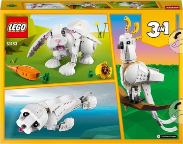 LEGO 31133 ZAJĄC KRÓLICZEK NA WIELKANOC KLOCKI PTAK KRÓLIK DLA DZIECI 24H =