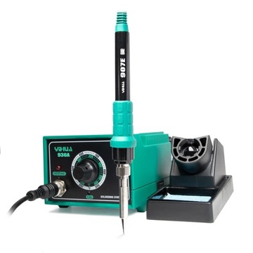 Stacja Lutownicza Yihua 936A 50-100W Mocna Grzałka 200-480 st. C ESD SAFE