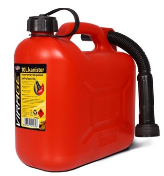 KANISTER NA PALIWO BENZYNĘ OLEJ BANIAK ZBIORNIK DO PALIWA 5L Z LEJKIEM