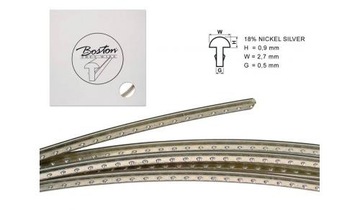 Boston drut progowy fretwire, 18% nickel