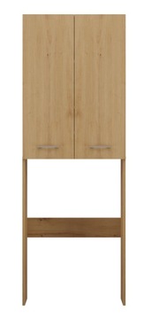 ШКАФ В ВАННОЙ НАД СТИРАЛЬНОЙ МАШИНОЙ POLA DD, ДУБ ARTISAN