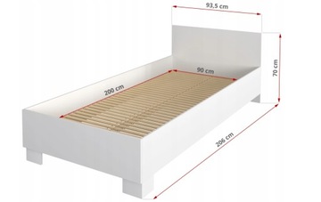 Мебель 6 предметов: шкаф, комод, письменный стол, полка, кровать, стол.