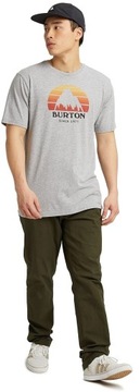 T-shirt Burton Underhill - Gray Heather