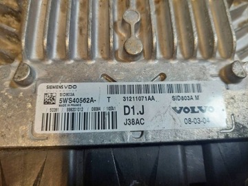 JEDNOTKA MOTORU VOLVO S40 V50 2.0 D 31211071AA SID803AM 5WS40562A-T