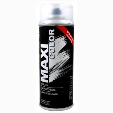 LAKIER BEZBARWNY MATOWY W SPRAYU Do drewna metalu