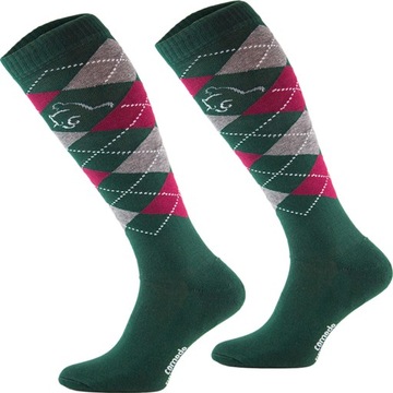 COMODO podkolanówki jeździeckie romby 39-42