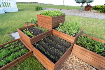 Ящик, огород, гербарий, вазон 124х90х14,5