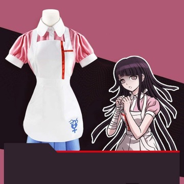 Danganronpa 2 Nurse Uniform Mikan Tsumiki Cosplay Costume, Japanese Anime