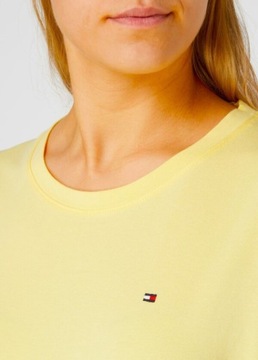 Tommy Hilfiger T-Shirt damski okrągły dekolt r. L