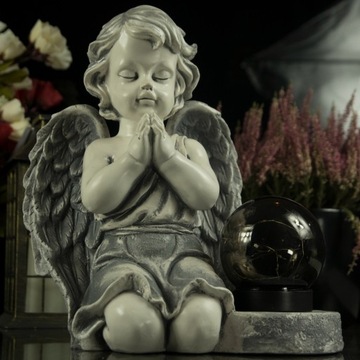 ГИПСОВАЯ ДЕКОРАЦИЯ АНГЕЛ БОЛЬШАЯ ФИГУРКА Гробницы-МОГИЛЫ