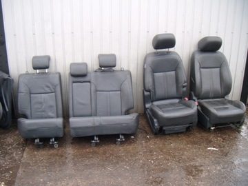 RENAULT KOLEOS 1 I 07- POHOVKA ZADNÍ ČERNÁ KŮŽE