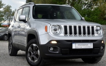 Jeep Renegade SUV 2.0 MultiJet 140KM 2016 Jeep Renegade Alusy Navi linne assist 4x4 GRZANE FOTELE i kierownica 2.0