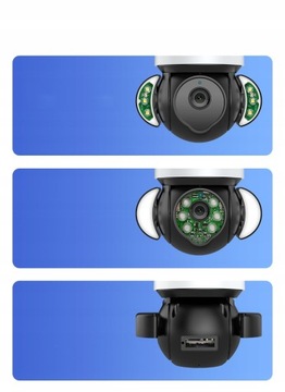 НАРУЖНАЯ IP-КАМЕРА МОНИТОРИНГА WiFi 5Mpx HD TUYA