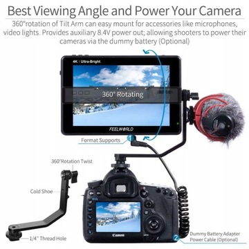 7-дюймовый монитор предварительного просмотра Feelworld LUT7