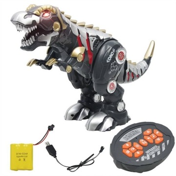 MEGA DINOZAUR ZDALNIE STEROWANY RYCZY ŚWIATŁO INTERAKTYWNY ROBO DUŻY