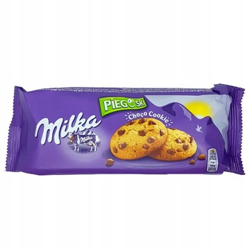 CIASTKA PIEGUSKI Z CZEKOLADĄ 135G MILKA CHOCO