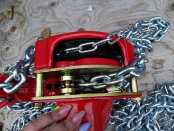 ЛЕБЕДКА ЦЕПНАЯ 3Т DELTARED DR.0.040