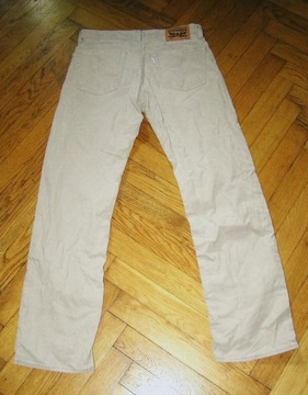 LEVI"S LEVIS STRAUSS 751 W33 L32 Sztruks IDEAŁ