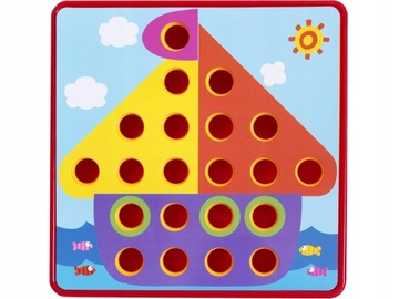 ТРЕНИРОВКА КНОПОК «МОЗАИКА» ДЛЯ МАЛЕНЬКИХ РУК 24м+