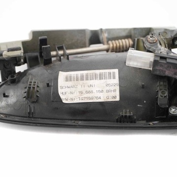BMW E65 E66 KLIKA VNĚJŠÍ PRAVÝ ZADNÍ SCHWARZ