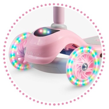 ТРЕХКОЛЕСНЫЙ ДЕТСКИЙ САМОКАТ LED RICOKIDS