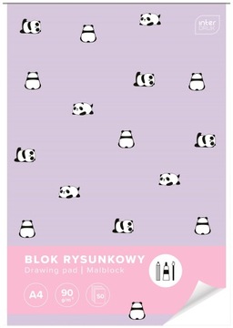 Blok Rysunkowy A4 50Ark 90g Cute Girl Interdruk