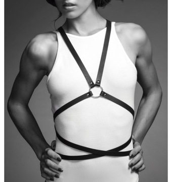 Uprząż - Bijoux Indiscrets Maze Multi Position Body Harness Black