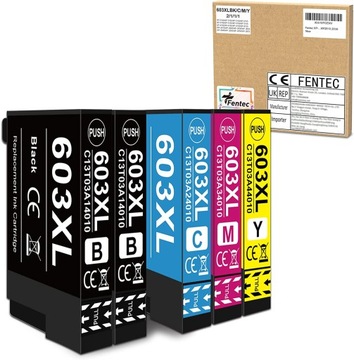 TUSZE ATRAMENTOWY DO DRUKARKI EPSON 603 XL FENTEC