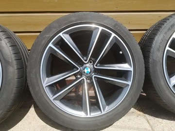 КОЛЕСА ШИНЫ АЛЮМИНИЕВЫЕ ДИСКИ КОМПЛЕКТ 19 ДЮЙМОВ BMW G11 G12 G32