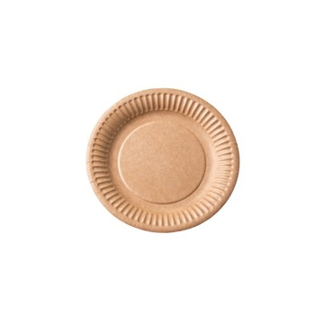 Ekologiczne talerze papierowe 15cm/100sztuk