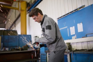 Угловая шлифовальная машина 1400W GWS 14-125 S BOSCH