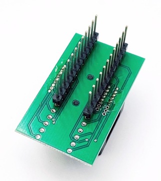 Адаптер SSOP24 (R=0,65 мм/Ш=250 мил)-PDIP24 ZIF