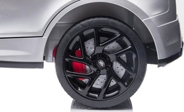 ЭЛЕКТРОМОБИЛЬ RANGE ROVER 12 В 2x45 Вт ПУЛЬТ ДИСТАНЦИОННОГО СЕРЕБРЯНОГО цвета