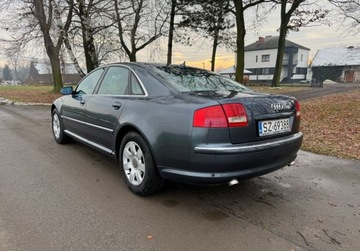 Audi A8 D3 Sedan 3.0 V6 TDI 233KM 2006 Audi A8 Bezwypadkowy, 10 lat w jednych rekach 3.0 Diesel 233KM, zdjęcie 4