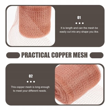 Медная сетка для борьбы с грызунами Улитками