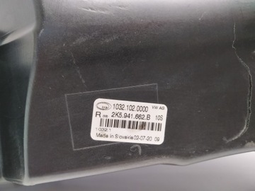15+ VW CADDY FACELIFT HALOGEN PRAVÝ W NÁRAZNÍK PŘEDNÍ