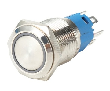 Przycisk Wandaloodporny 16mm Bistabilny dwa kolory