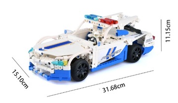 CADA KLOCKI ПОЛИЦЕЙСКИЙ АВТОМОБИЛЬ ОТКРЫТИЕ ДВЕРЕЙ ДИСТАНЦИОННОЕ УПРАВЛЕНИЕ