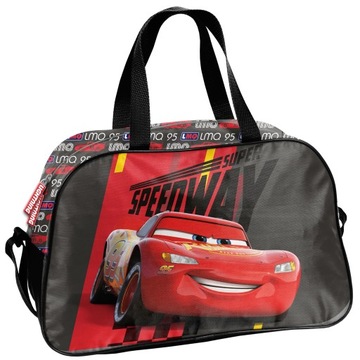 TORBA SPORTOWA AUTA CARS NA BASEN PODRÓŻNA ZYGZAK