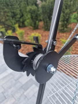 ПРОВЕРЕННЫЙ ГРИЛЬ 180 С РУЧКОЙ, РЕШЕТКА 70 СМ, НЕРЖАВЕЮЩАЯ