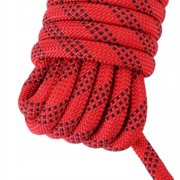 СТАТИЧЕСКАЯ ВЕРЕВКА 12 ММ 10 М КРАСНАЯ