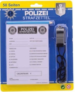 КОМПЛЕКТ НЕМЕЦКОЙ ПОЛИЦИИ ДЛЯ ВЫДАЧИ БИЛЕТОВ