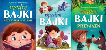 PAKIET - MĄDRE BAJKI + PRZYJAŹŃ + POZYTYWNE twarda